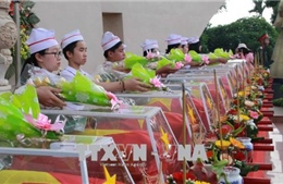 Truy điệu, an táng liệt sỹ Quân tình nguyện, chuyên gia Việt Nam hy sinh tại Campuchia 
